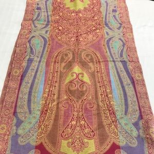 Woven Paisley Scarf